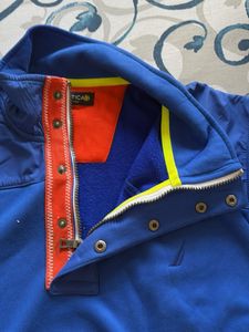 Nautica Blue Pullover Jacket