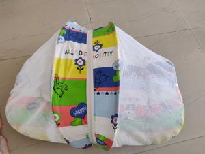 Soft Bed With Net For 0-12 Months Old Baby