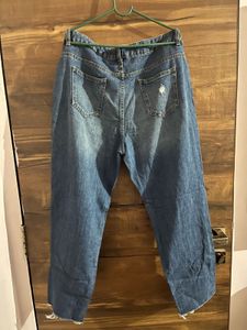 Boyfriend Ripped Denim