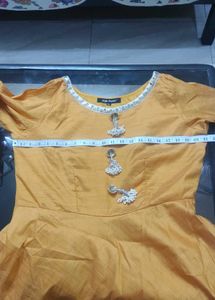 Beautiful Floor Lenght Gown With Dupatta..