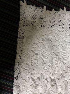 White Lace Skirt