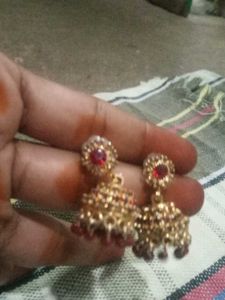Red Earring 💌🦋