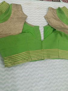 Green Embroidered shree