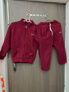 Quechua Kids' Warm Fleece Set for 5-7 yr old