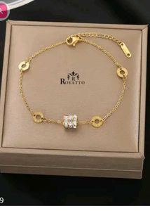 Gold Charm Bracelet