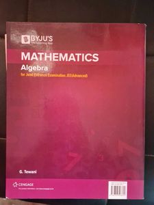 Mathematics Algebra advance byjus written by g tew