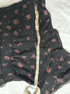 Floral One-Shoulder Top