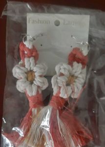 MACRAME (handmade ) earrings