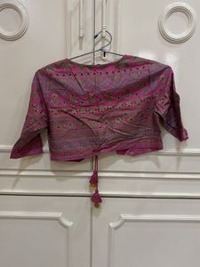Pink Kurta Set with Jacket