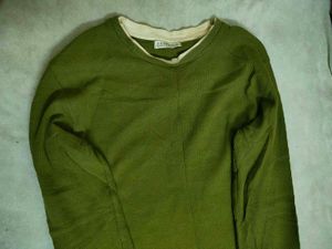 Olive Green Long Sleeve T-Shirt