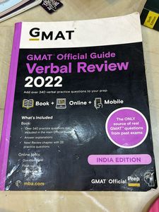 GMAT Verbal Review