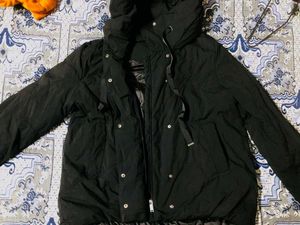 VOLL Stylish Black Padded Jacket