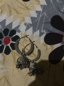 Jhumka Hoop Earrings