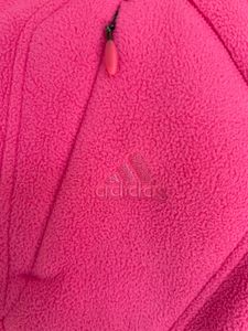 Adidas fleece Hoodie long jacket