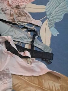Combo Of  Five  Imported Fabric Bra