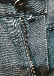 Zudio Gray High-Waisted Jeans