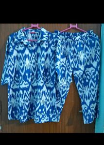 Ikkat Co-ord Set