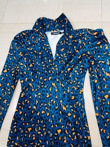 Leopard Print Midi Bodycon