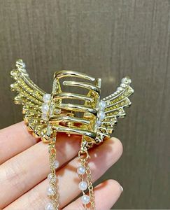 Pearl Studed Clutch/ Butterfly