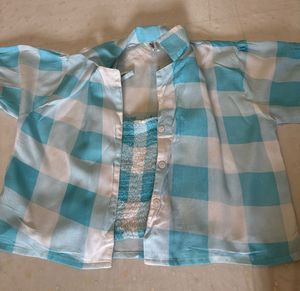 Gingham Two-Piece Set