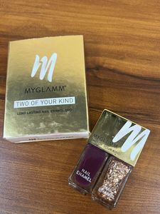 MyGlamm Nail Enamel Duo