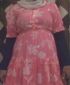 Floral Pink Dress