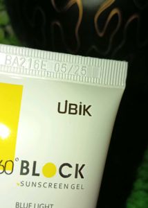 Ubik 360 Block Sunscreen Gel SPF 50+