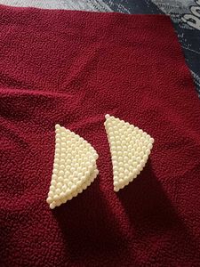 Beaded Triangle Clutches