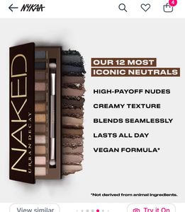 Urban Decay Naked Eyeshadow Palette