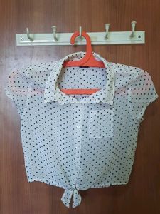 Cute Polka Dot Top for Girls