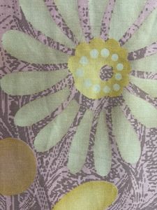 Single Floral Print Bedsheet without pillow covers