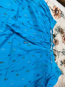 Long Skirt Sky Blue