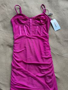 Rose Pink Corset Dress