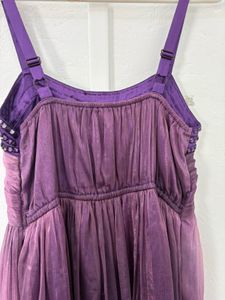 Y2K Purple Ombre Dress