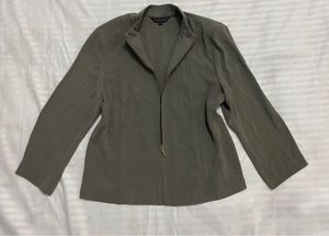 Vintage Zip-Up Top Or Blazer(NOT FADED)