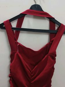 Red Bodycon Party Dress