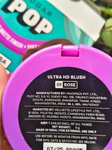 Sugar Pop Blush - 01 Rose