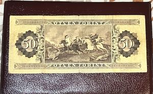 50 Forint Hungary Banknote