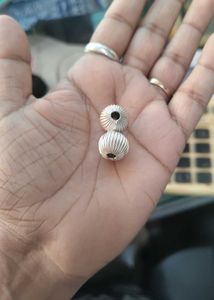 Ahoi Mata Silver Tone Bead