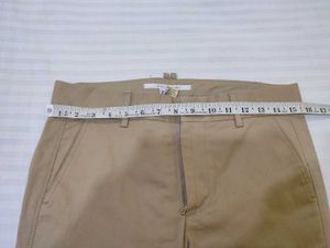 Khaki Cropped Pants W-32-34