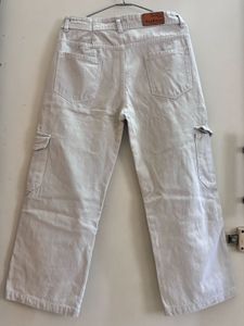 Beige Cargo Pants