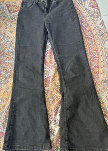 Black Flare Jeans