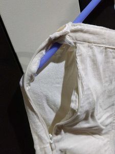 White Embroidered Skirt