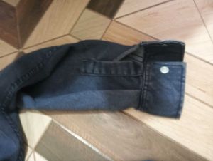 grey denim mens jacket