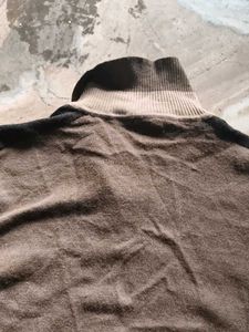 Men's Brown Knit Sweater