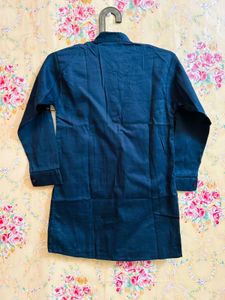 🇳🇿💫💗Boys&#39; Navy Blue Kurta Set