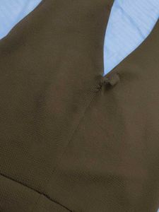 Brown Flared Trousers