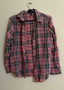 Pink Checked Shirt