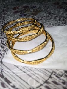Gold Plated Bangles