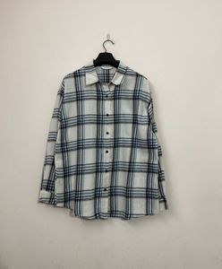 Plaid Button-Down Shirt